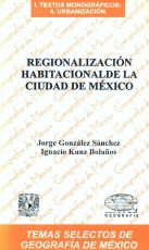 Cubierta para Regionalización habitacional de la Ciudad de México