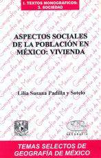 Cubierta para Aspectos sociales de la población en México: Vivienda