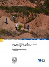 Cubierta para Guía de actividades escolares de campo del Geoparque Mixteca Alta
