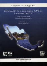Cubierta para Diferenciación del espacio costero de México: un inventario regional